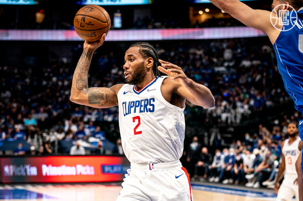 4563伦纳德天神下凡快船独行侠决战抢七东契奇空砍29分