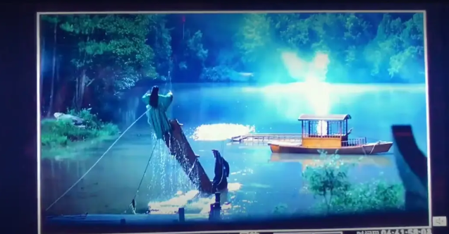 山河令便宜特效下水戏游泳太假打戏群演4人粘贴出20人