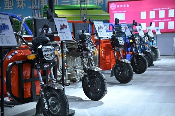 聚焦中国智造富贵车业参加第十三届丰县电动车展览会