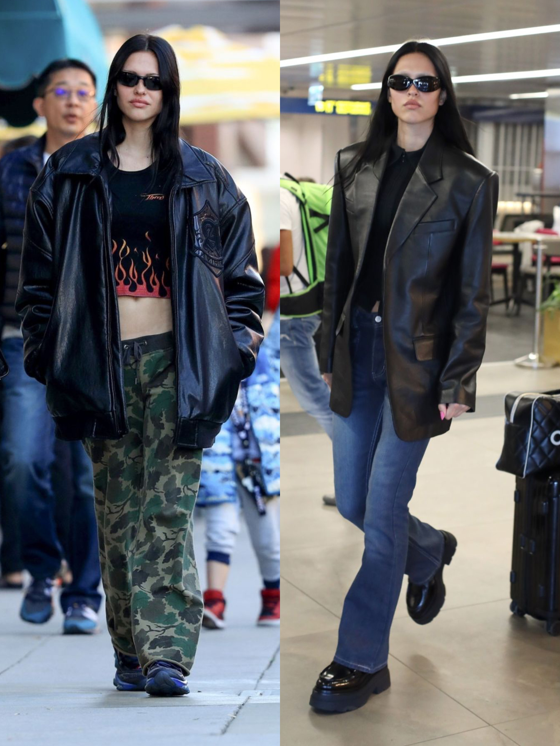 超酷的星二代amelia hamlin街拍盘点