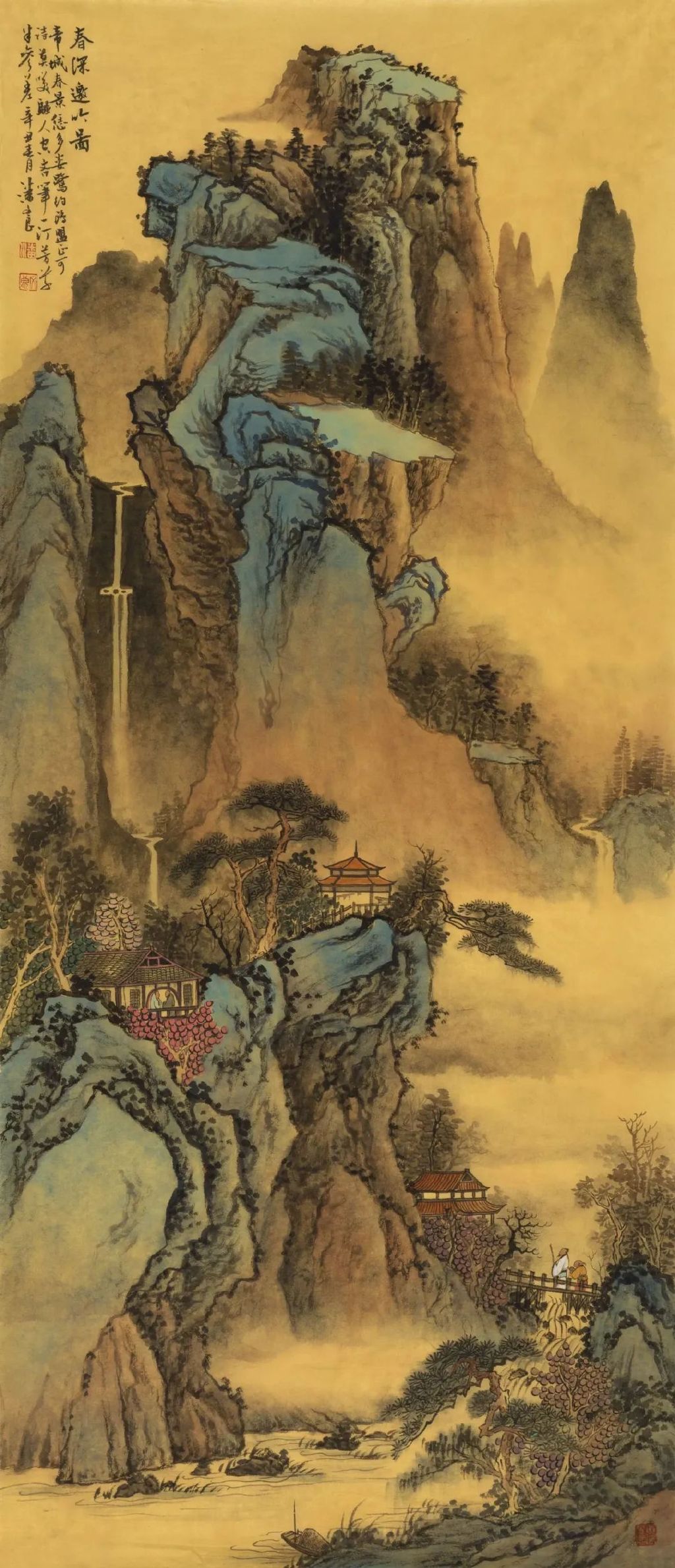 潘文良先生的山水画作品,让我们感受到了他的绘画技巧和风格.