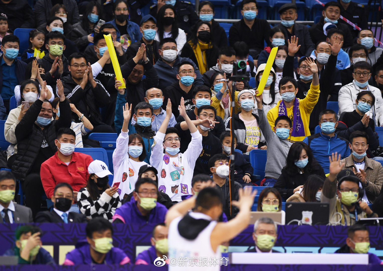 cba联赛允许观众入场