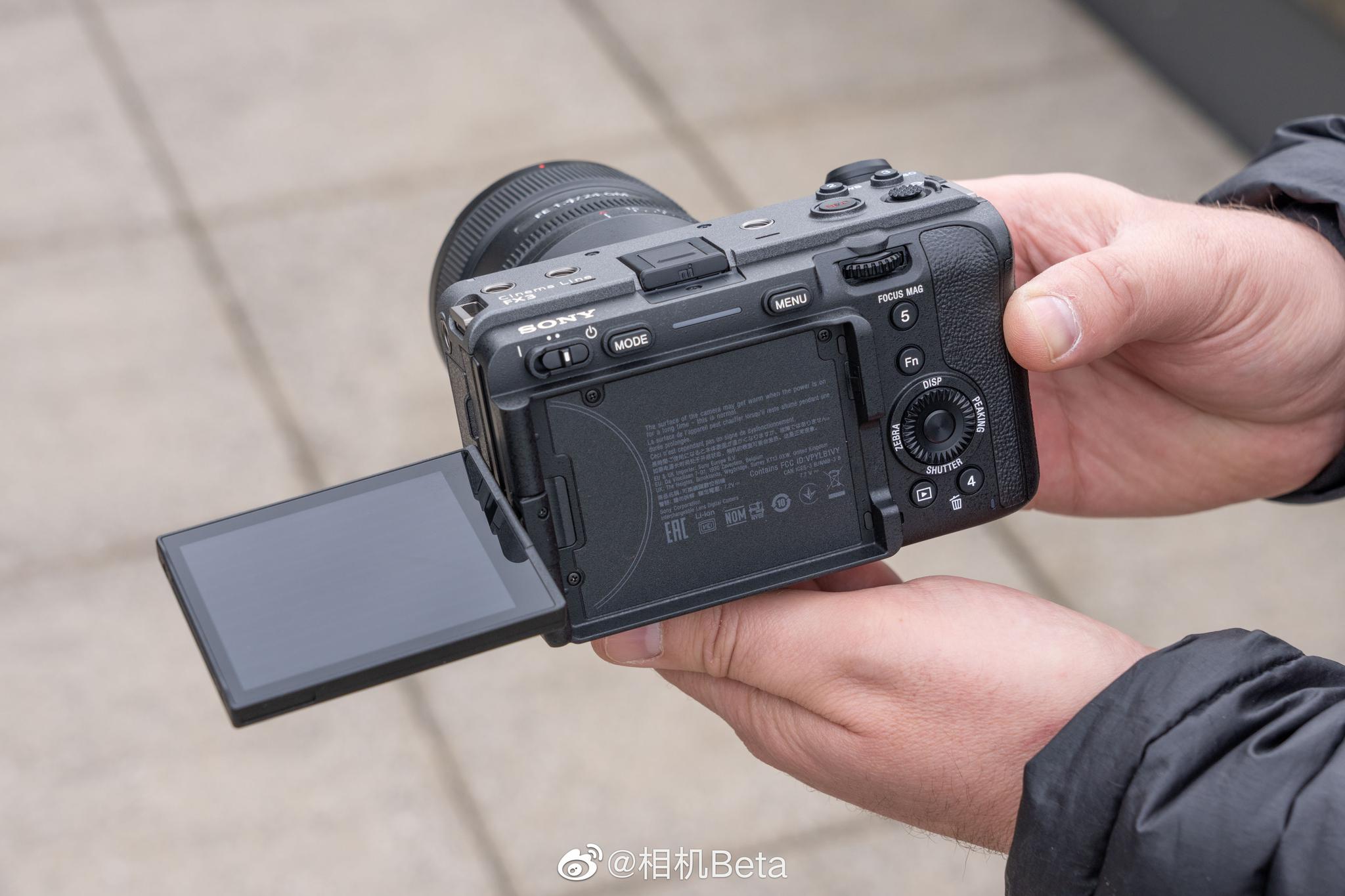 索尼fx3视频机真机上手