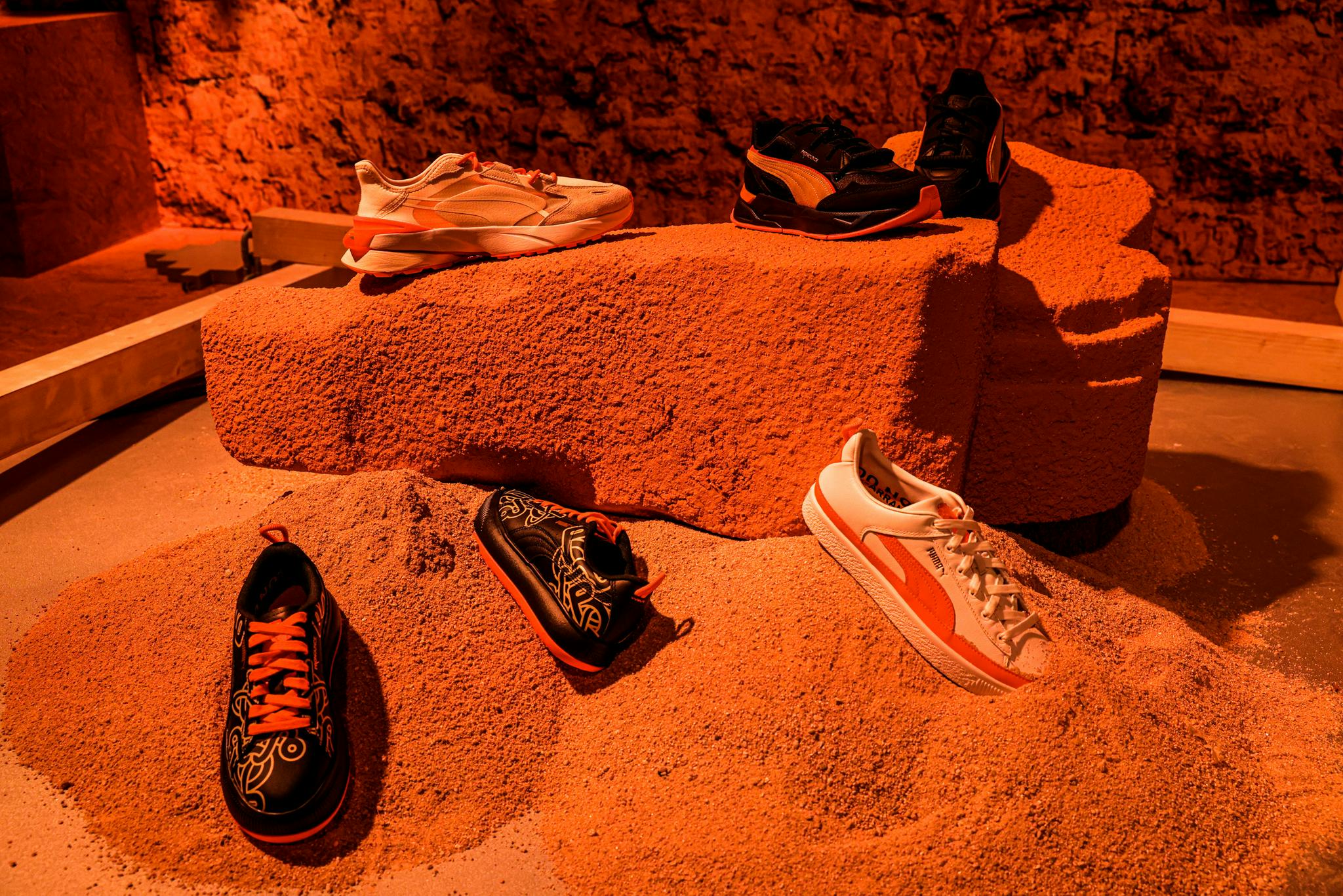 日前,puma携手先锋设计师品牌pronounce首度举办联名系列发布活