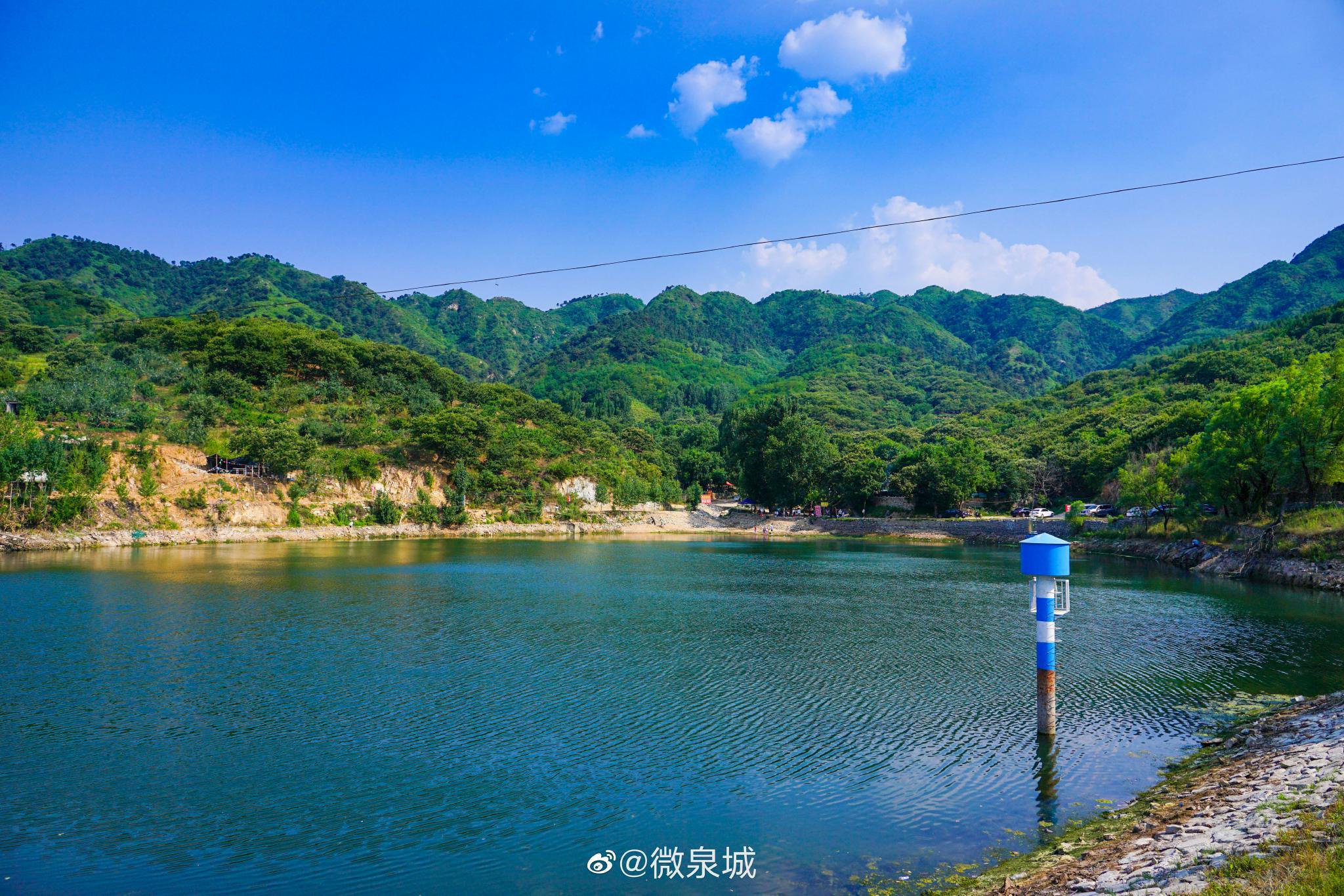 位于济南市南山区西营街道藕池水库