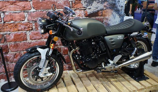 国产250级复古街车,双缸风冷 德尔福电喷,油耗3l,1.68万