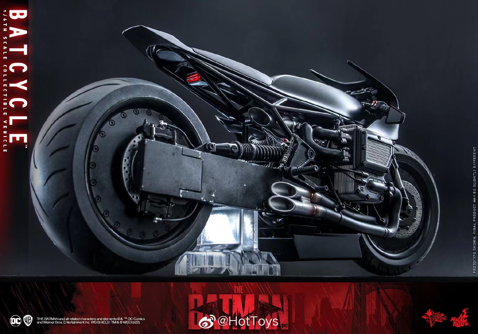 hottoys推出新蝙蝠侠摩托车16人模型