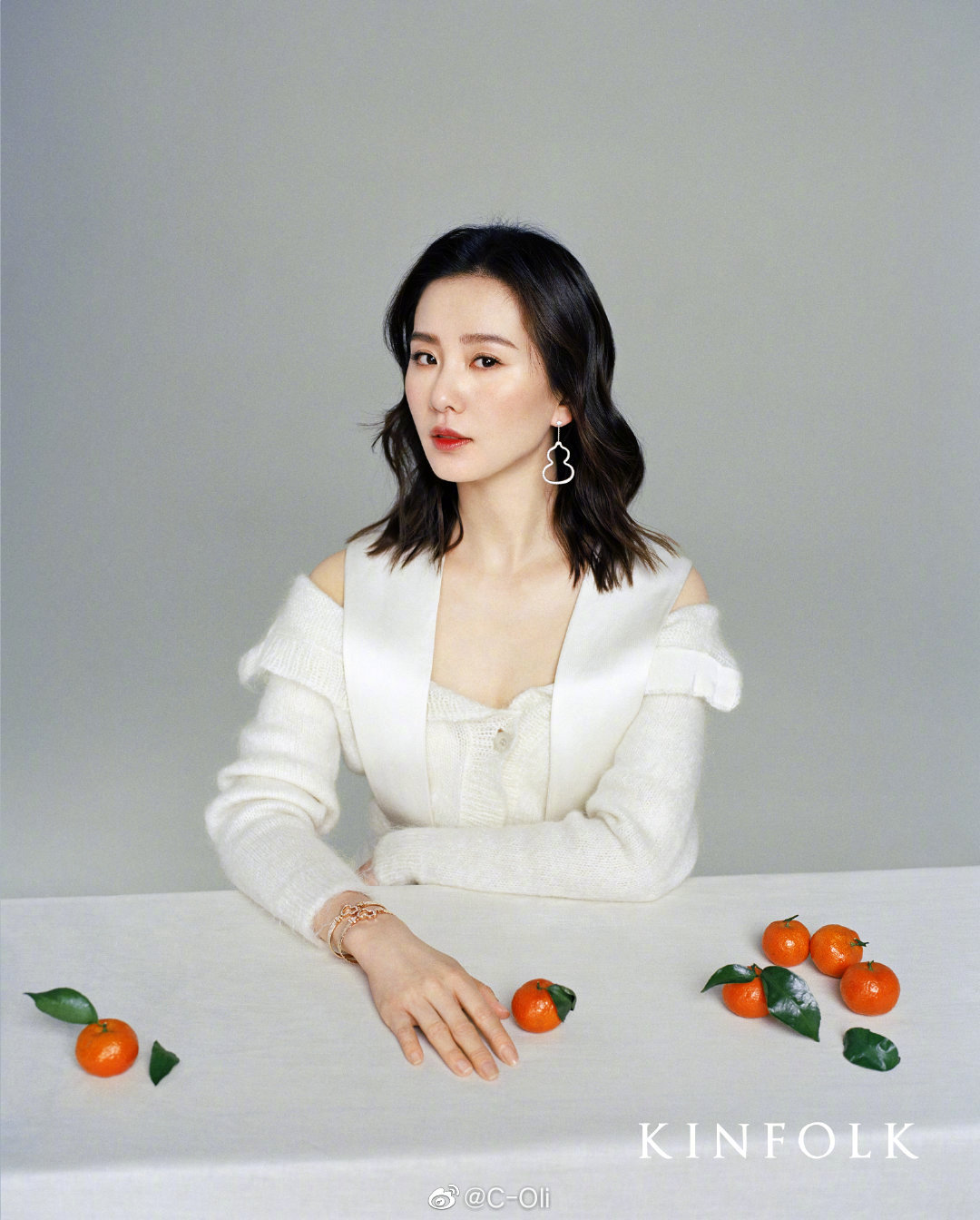Kinfolk Spring 刘诗诗 美人配珠宝 清新绿植作点缀 Kinfolk Spring 刘诗诗 美人配珠宝 清新绿植作点缀