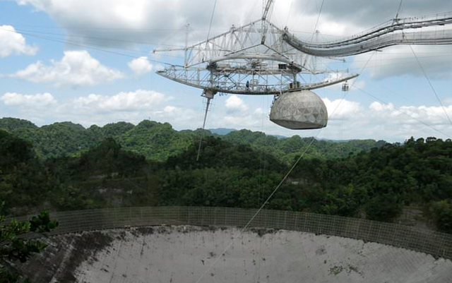 nsf决定了美国天眼永久闭眼自然灾难已毁灭它无法挽救