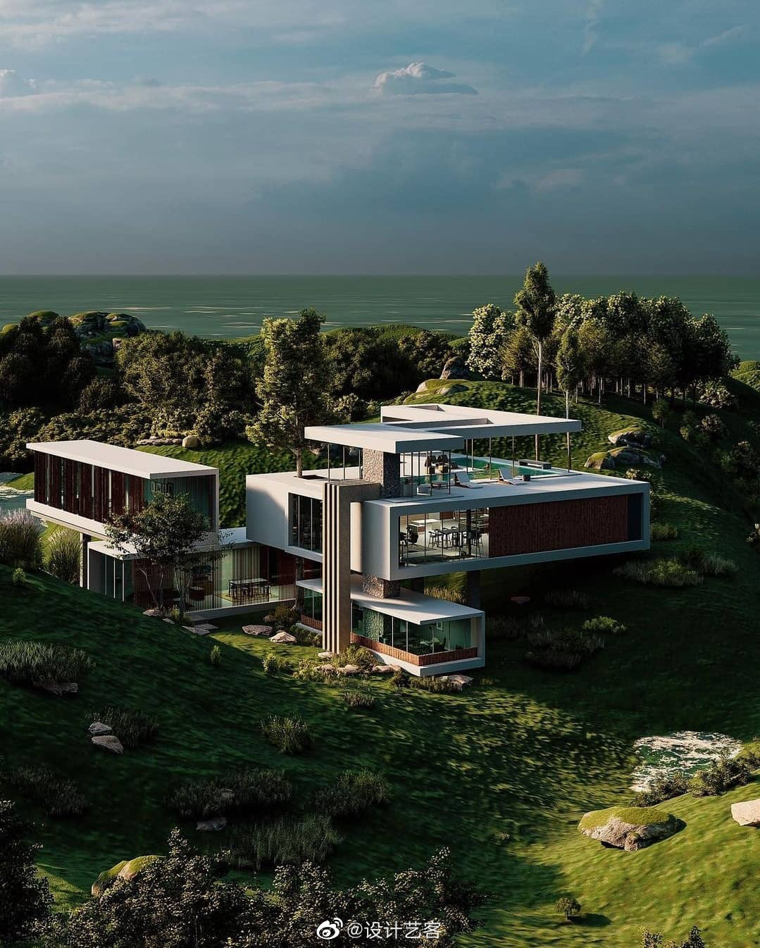 海边别墅远离尘世吸天地之灵气