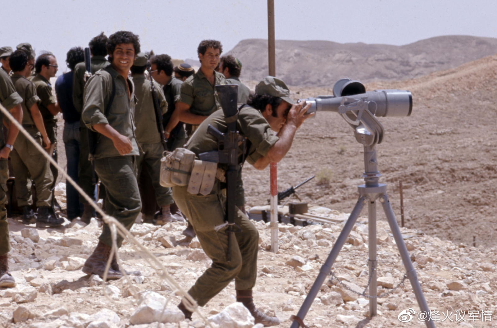 历史老照片第四次中东战争