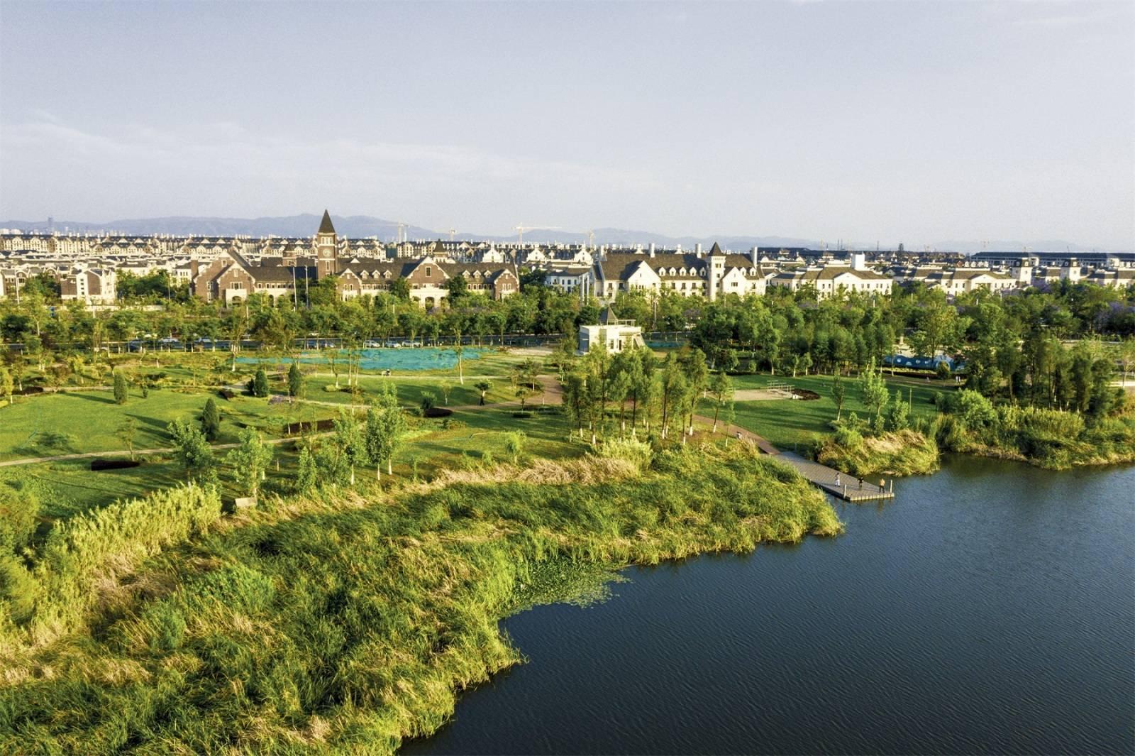 生态半岛大项目总经理李林回顾了半岛和湿地的十年,俊发在十年里励精