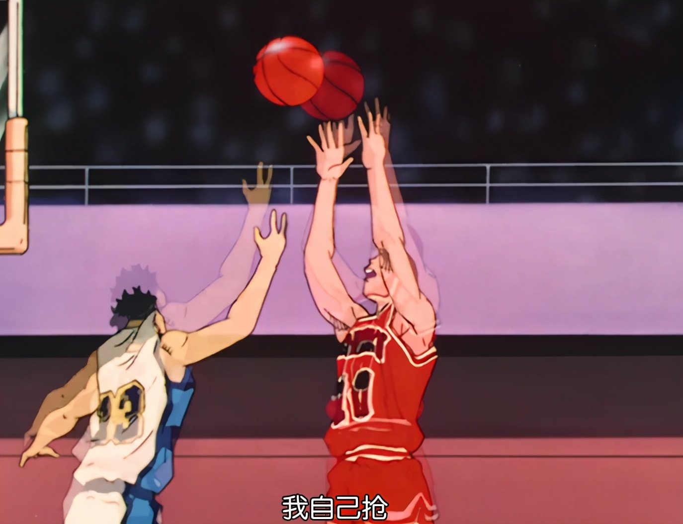 灌篮高手湘北陵南战最后一分钟樱木有双重角色助湘北拿下比赛