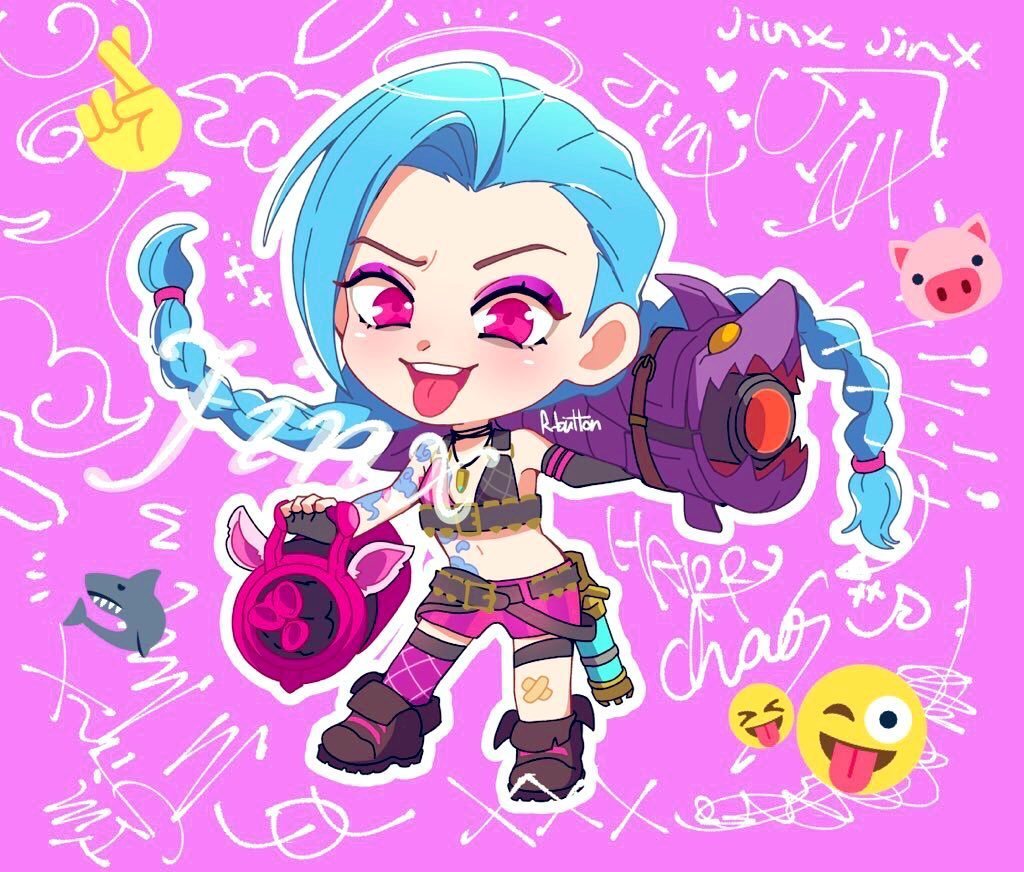 这些金克斯你爱了没