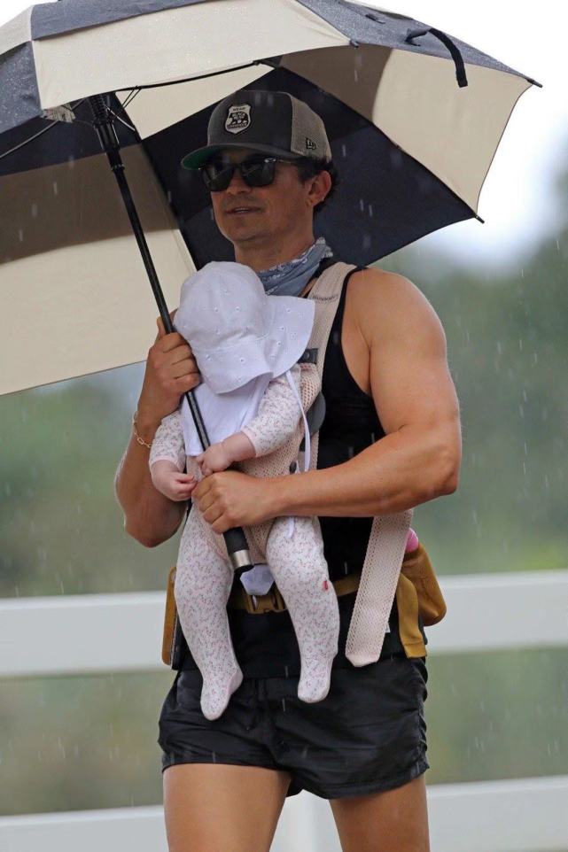 精灵王子奥兰多奶爸形象真有爱10岁小开花长大了圆得像球好壮