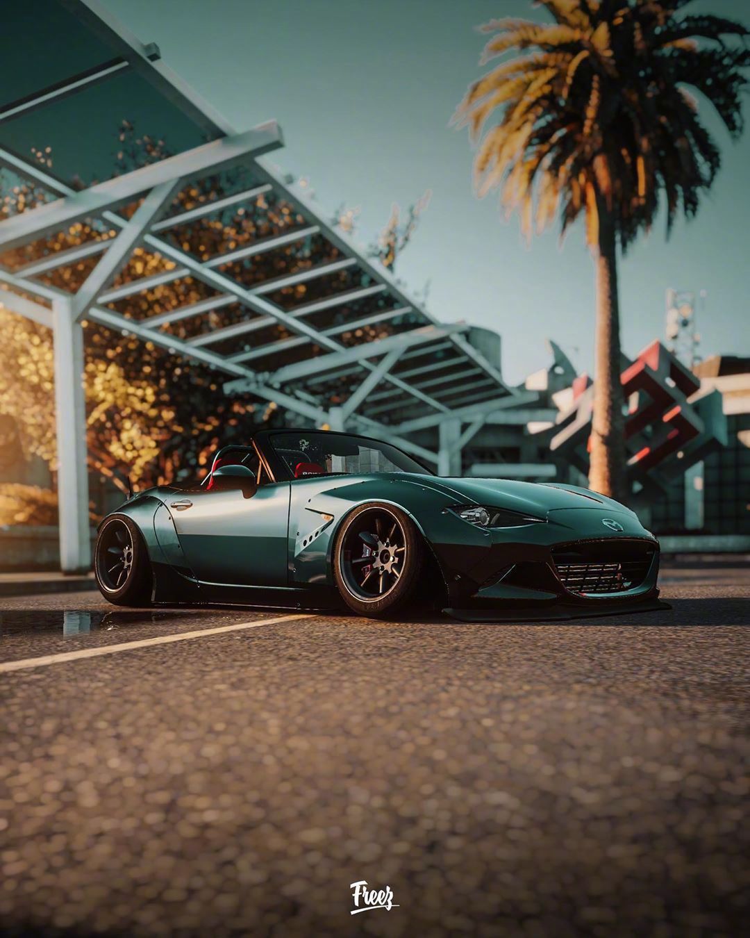 漂亮的宽体敞篷马自达mazda mx5_高清图集_新浪网