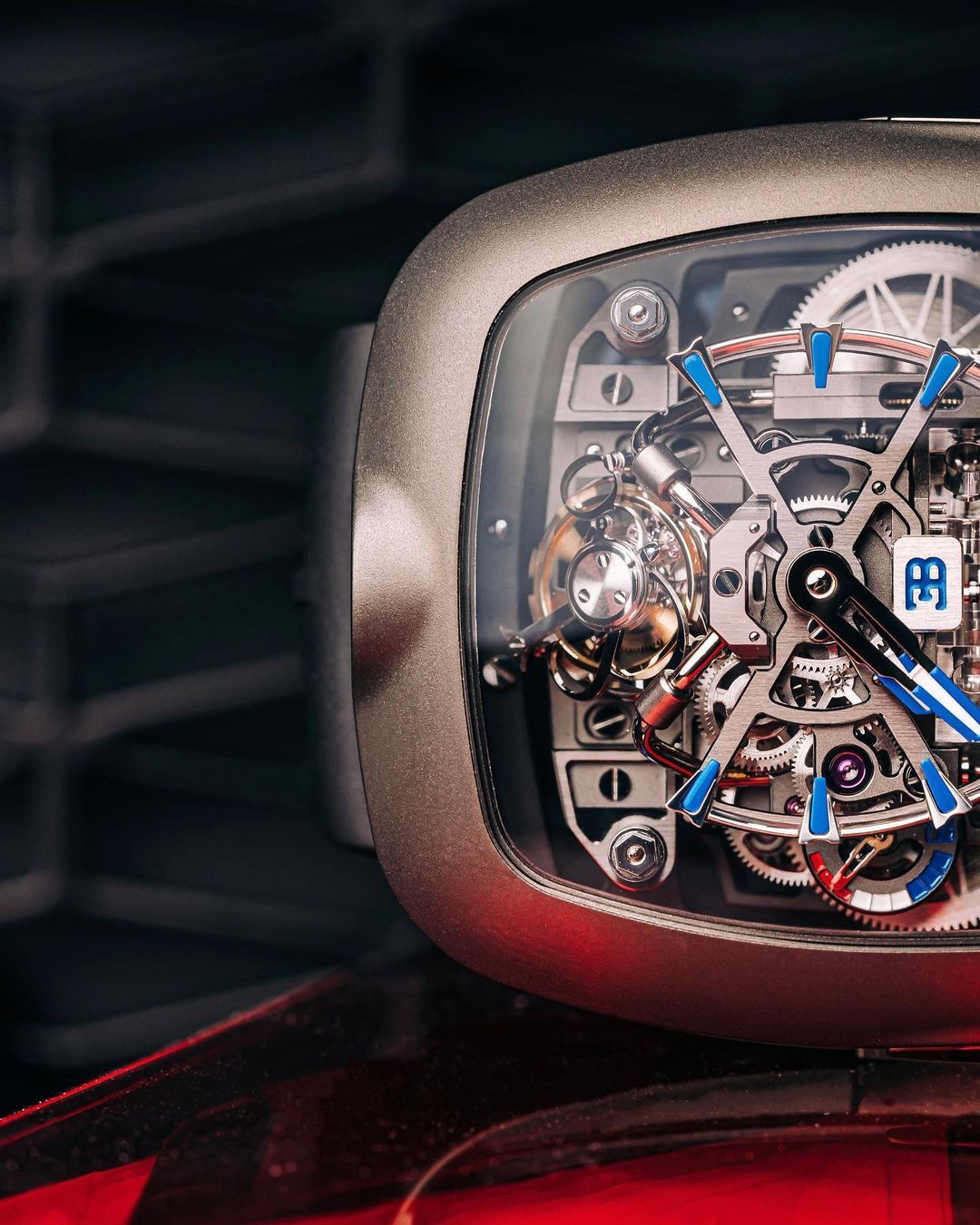 杰克宝-布加迪联名手表!