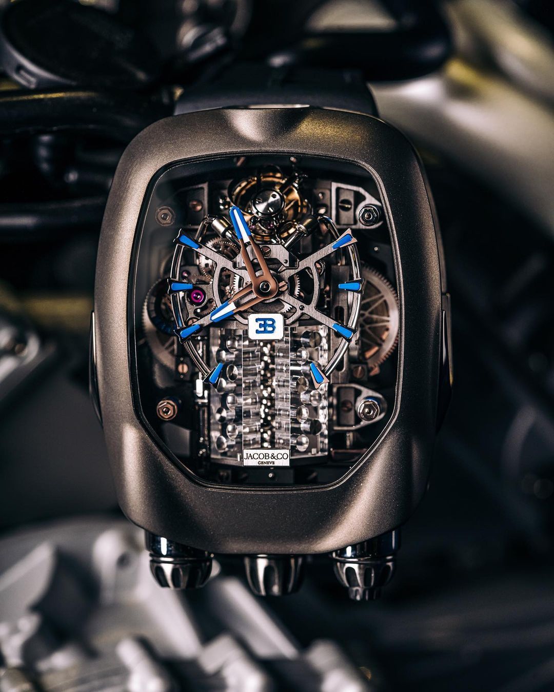 杰克宝-布加迪联名手表!