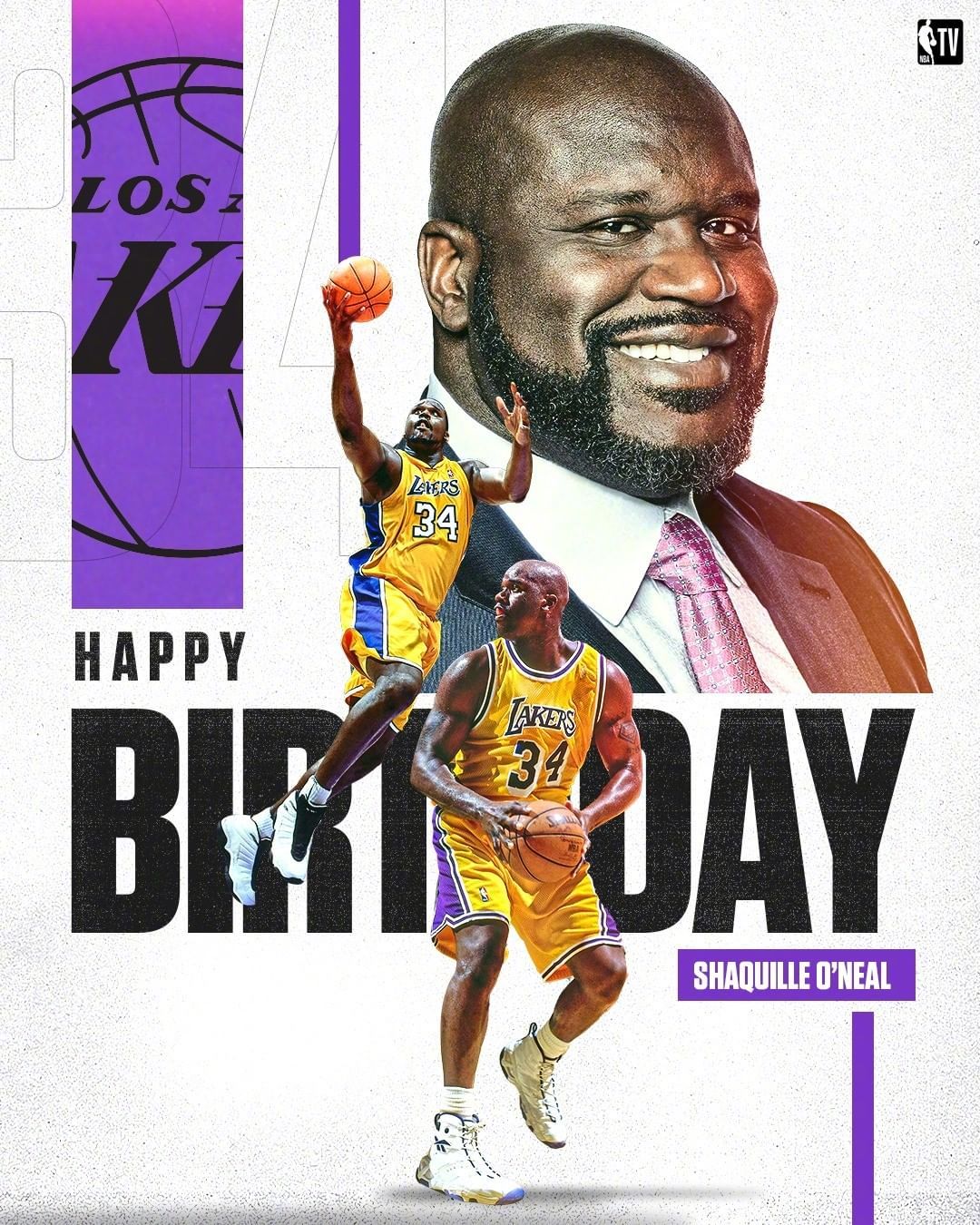 奥尼尔今天迎来了50岁生日,这个大顽童都已经年过半百了!__财经头条