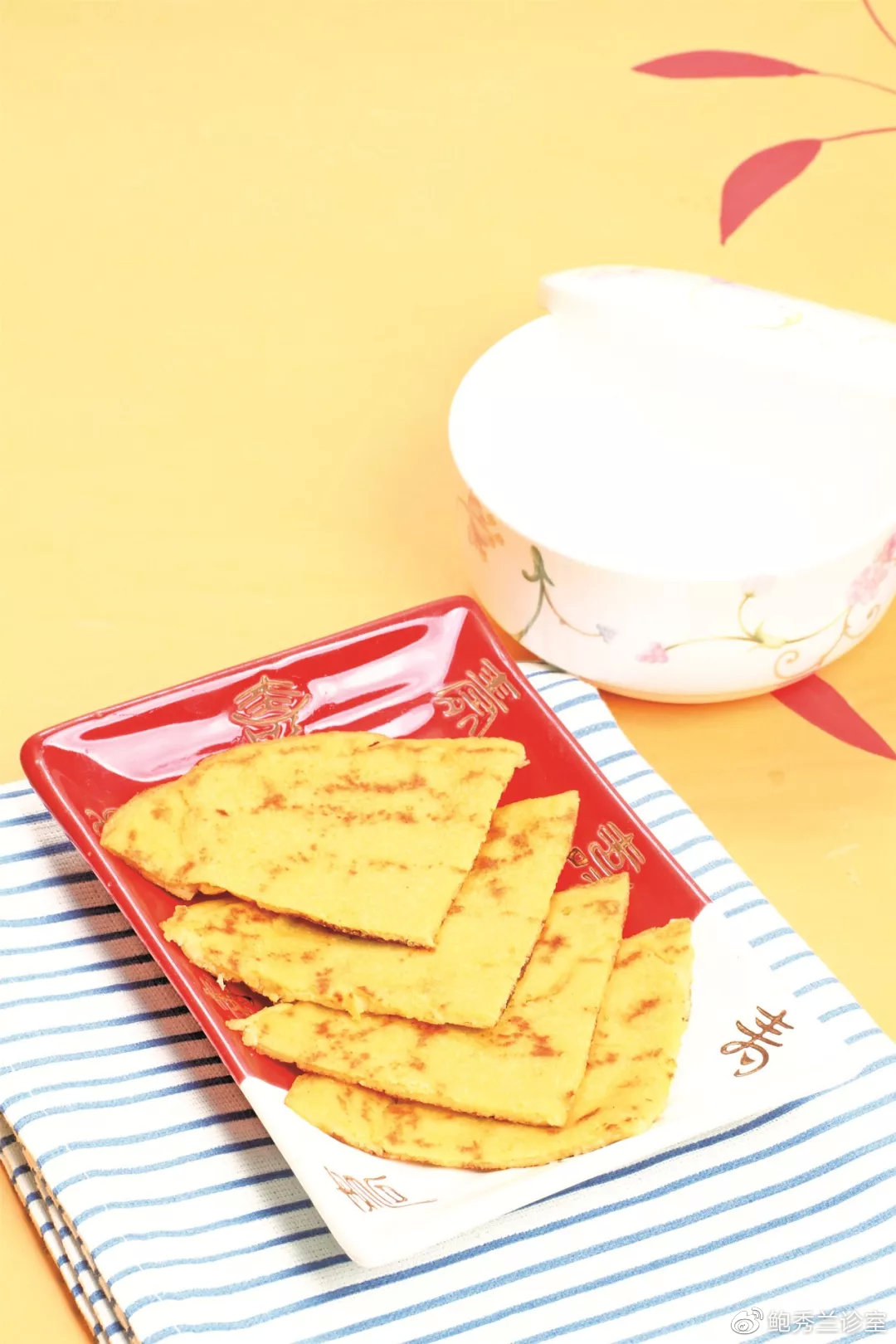 小米黄豆面煎饼