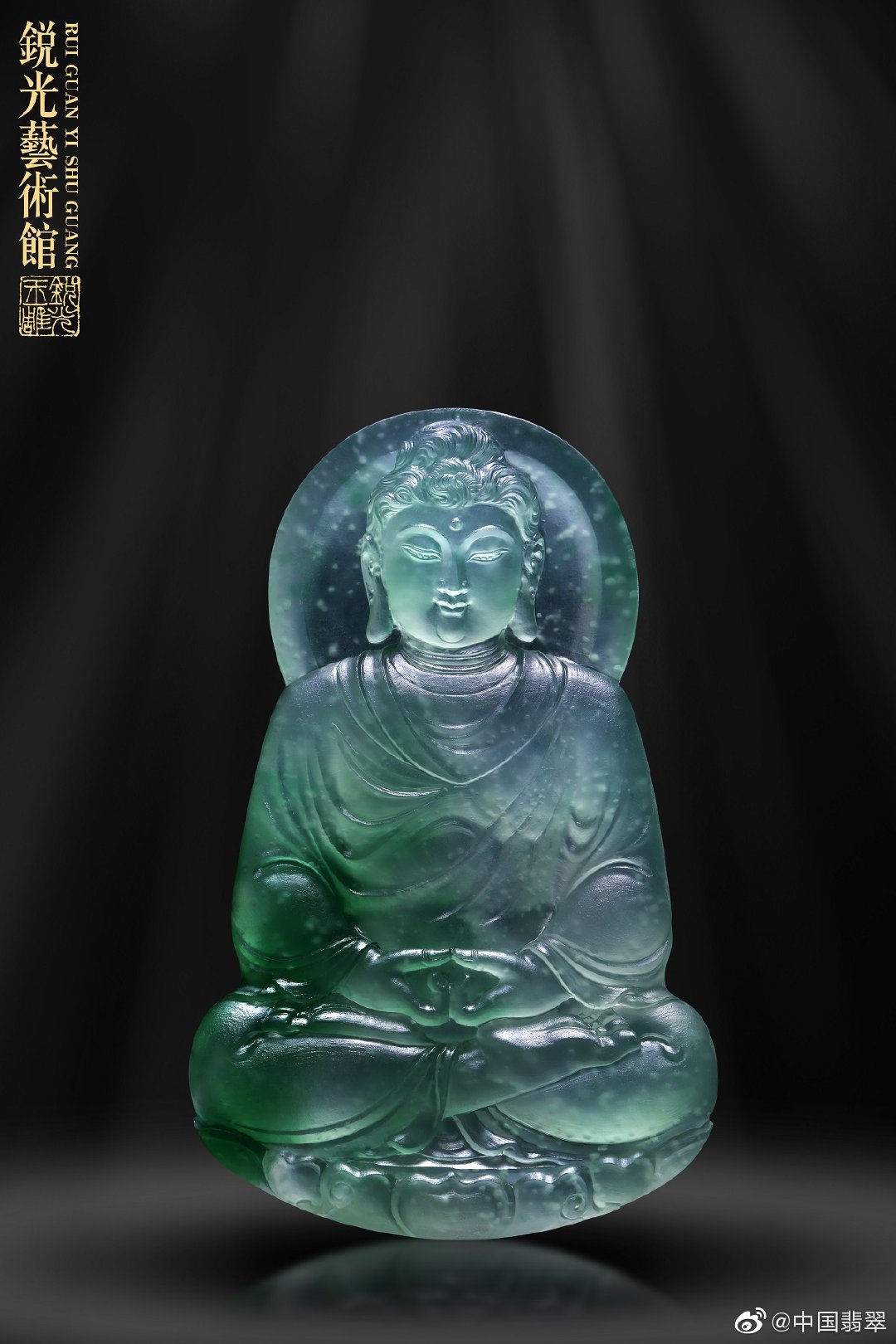 锐光翡翠雕刻作品来一波 @珠宝文化艺术周