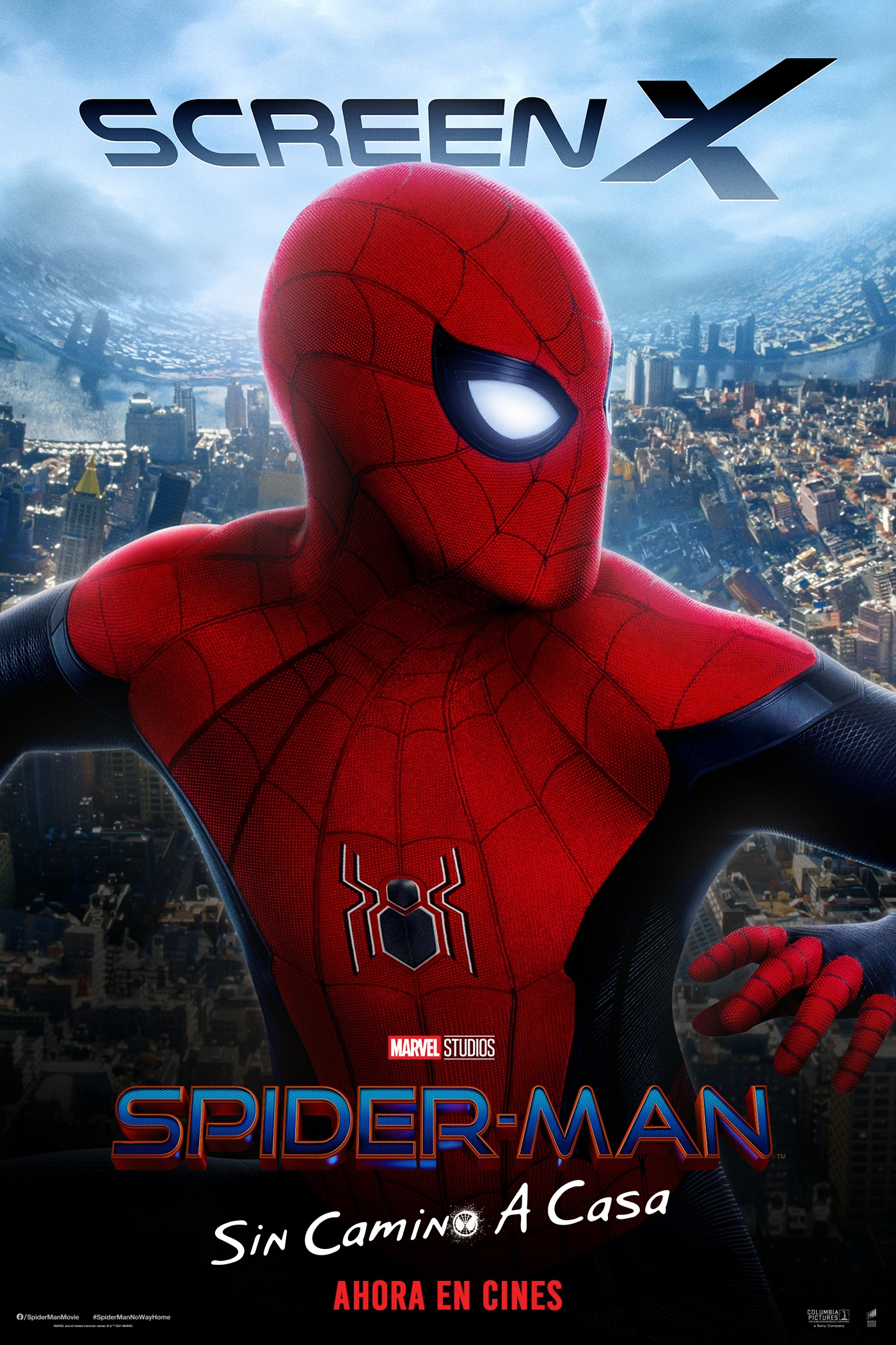 曝光screenx版新海报!收图!|蜘蛛侠_新浪新闻