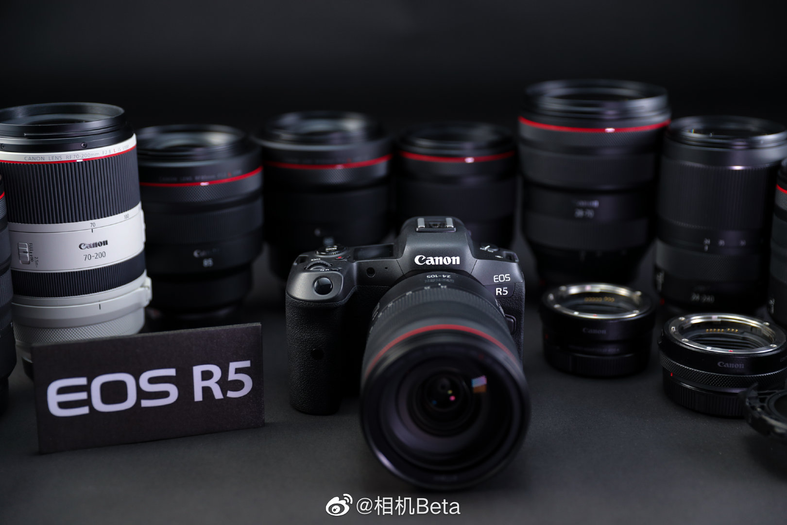 佳能eos r5官方图出炉