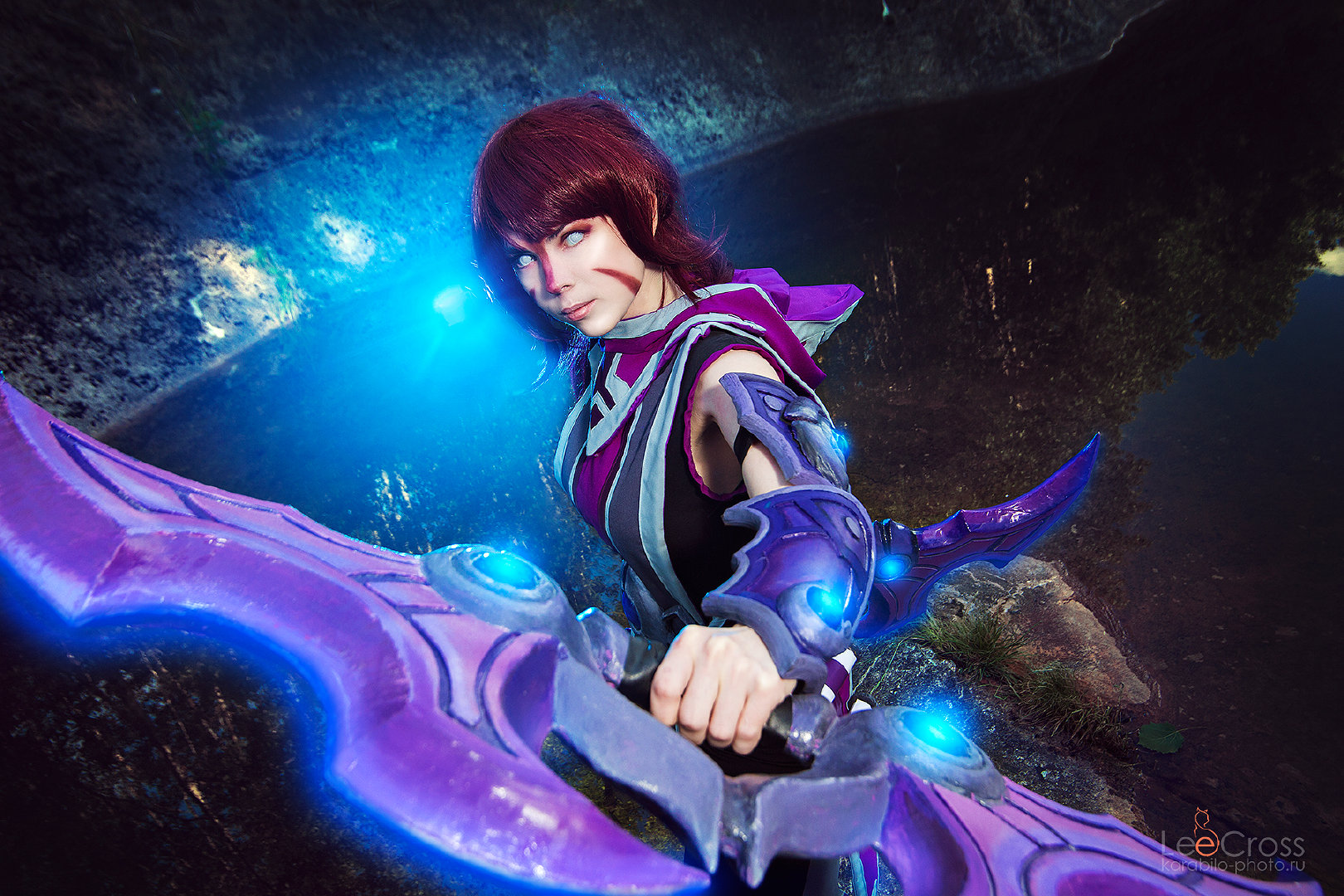 下面这个女敌法师的cos大家觉得怎么样?是否符合你对身心的预期