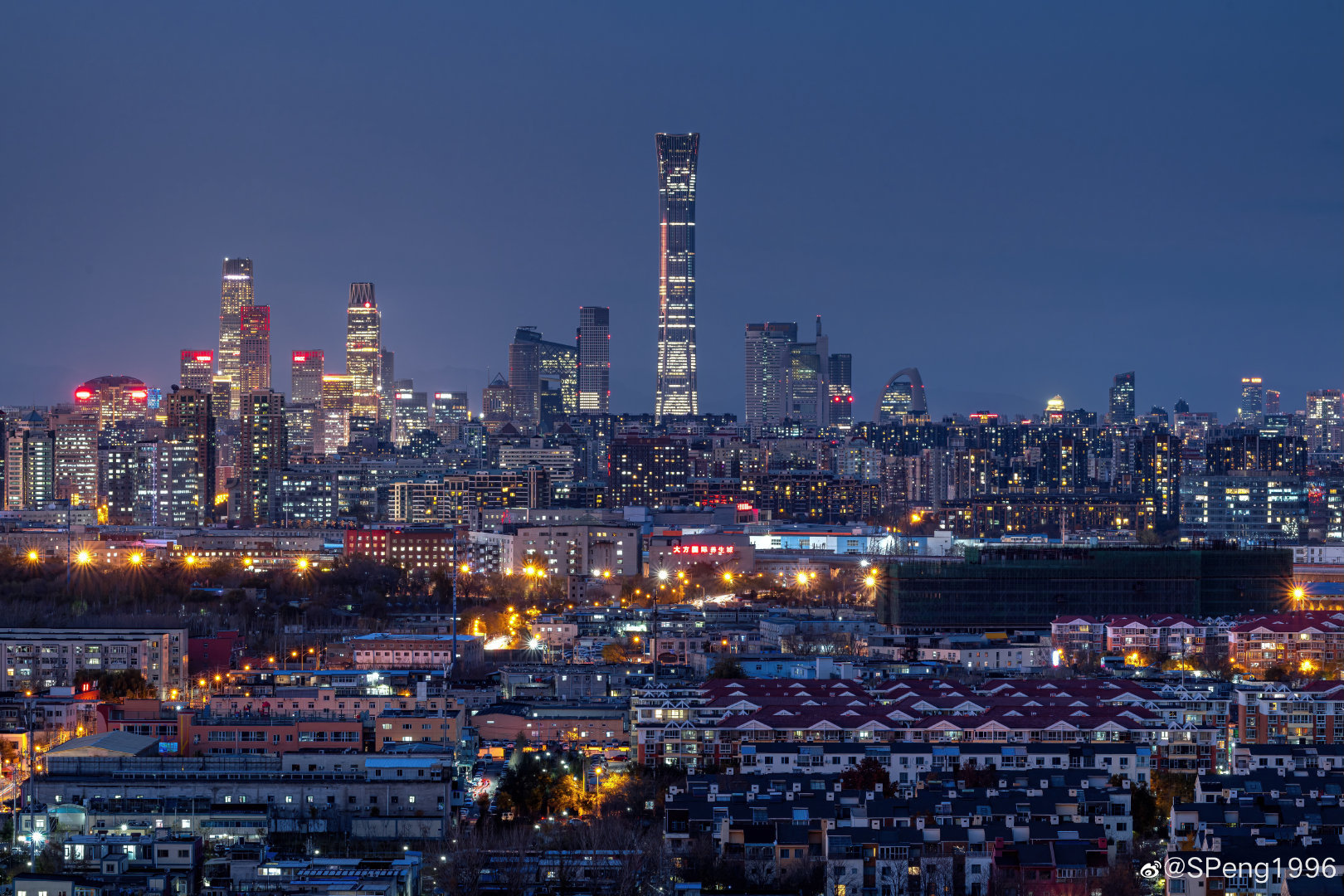 冬季的北京cbd摄影speng1996