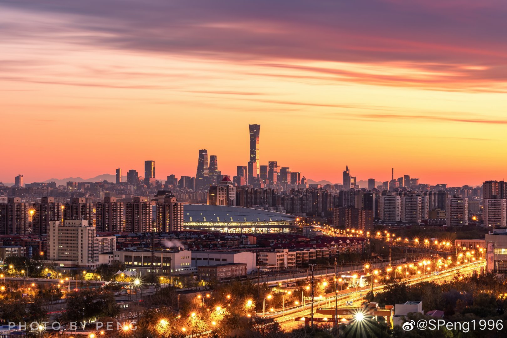 冬季的北京cbd摄影speng1996