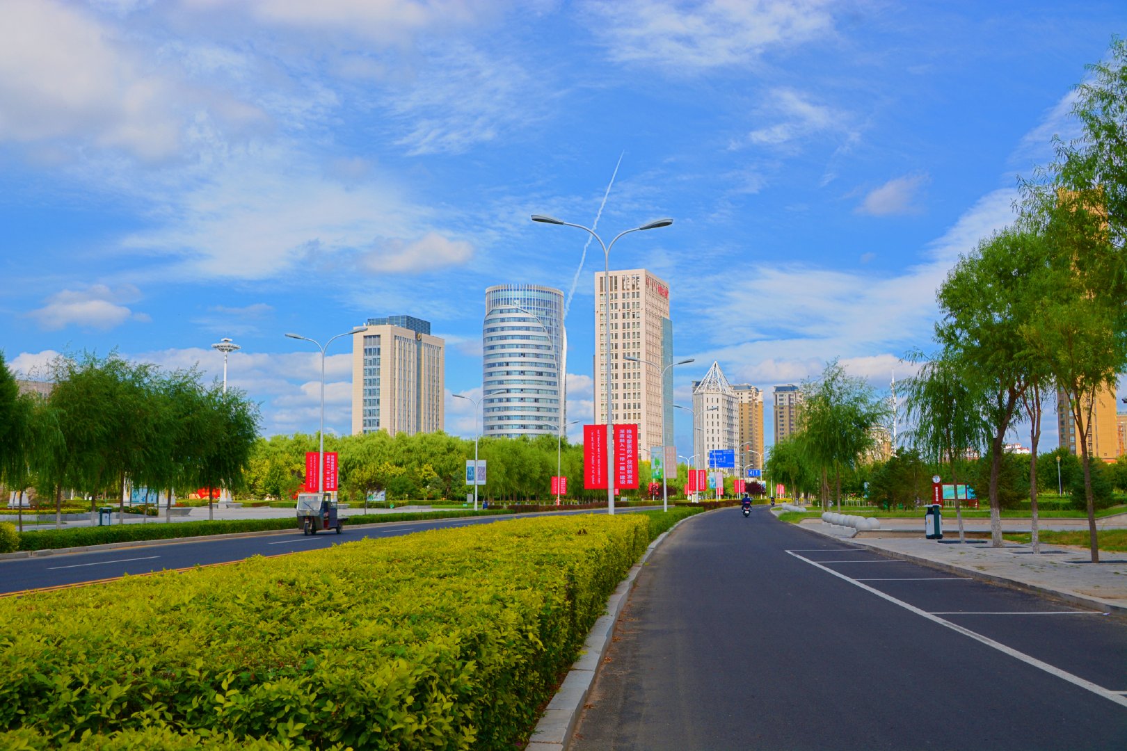 通辽市阿古拉大街四季风光,原创拍摄_新浪新闻