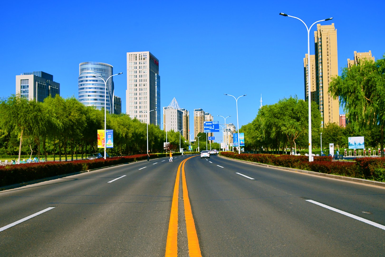 通辽市阿古拉大街四季风光,原创拍摄_新浪新闻