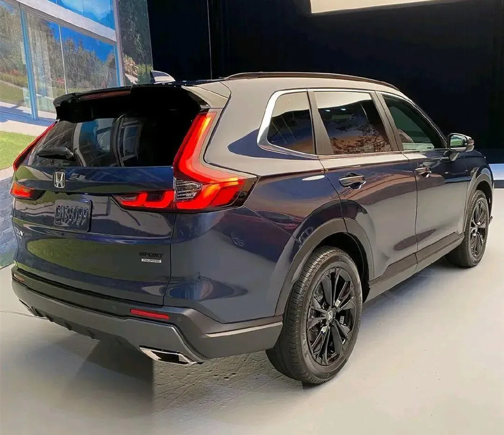 全新一代本田crv发布外观够硬换上思域内饰还有7座车型