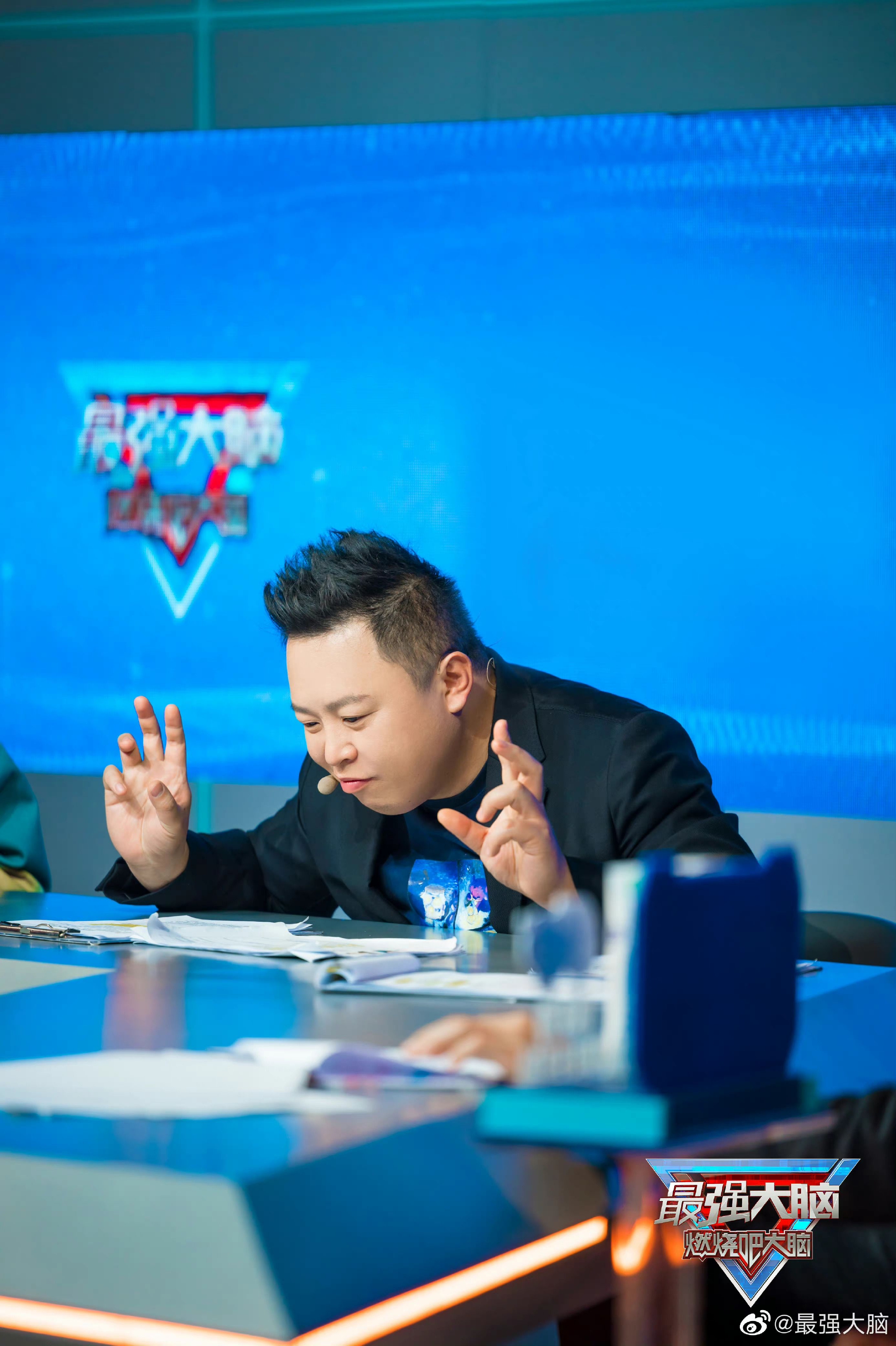 《最强大脑》高清剧照——郭麒麟 阎鹤祥