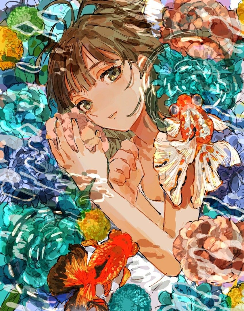 p站美图推荐——浸在水中特辑__财经头条