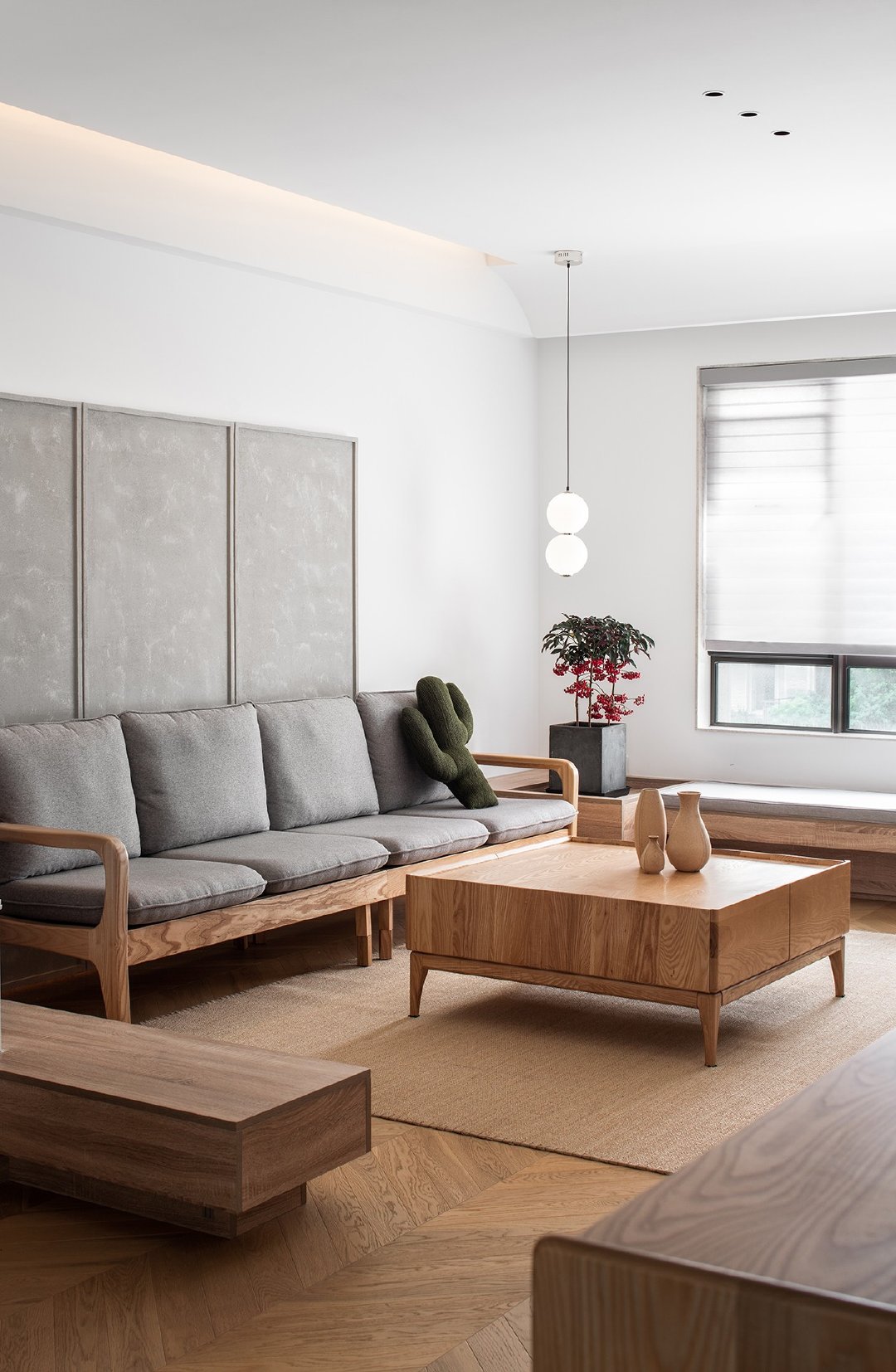 极简日式风丨留白设计 质朴色调,自然舒适美家