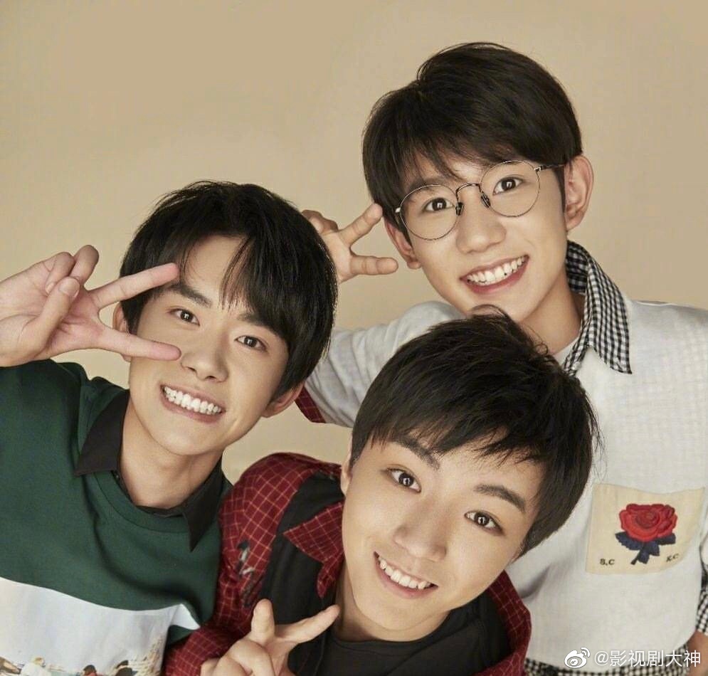 tfboys十周年越来越近了,来看看各周年统一头像汇总