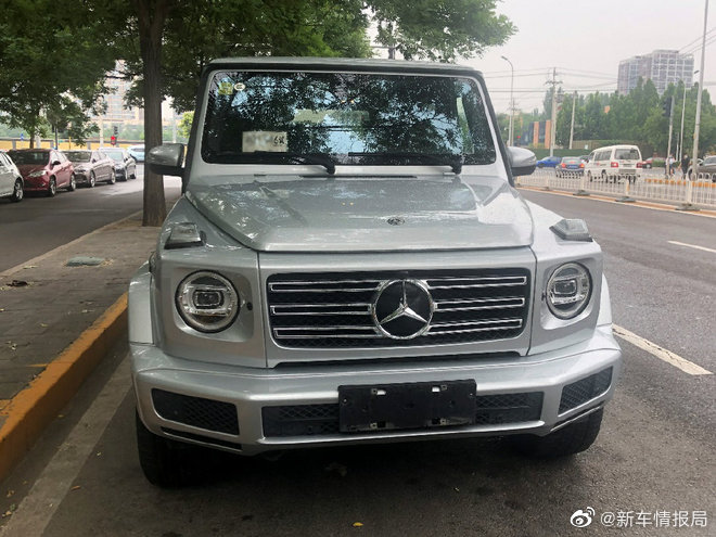 曝奔驰g350无伪路试照 曝奔驰g350无伪路试照