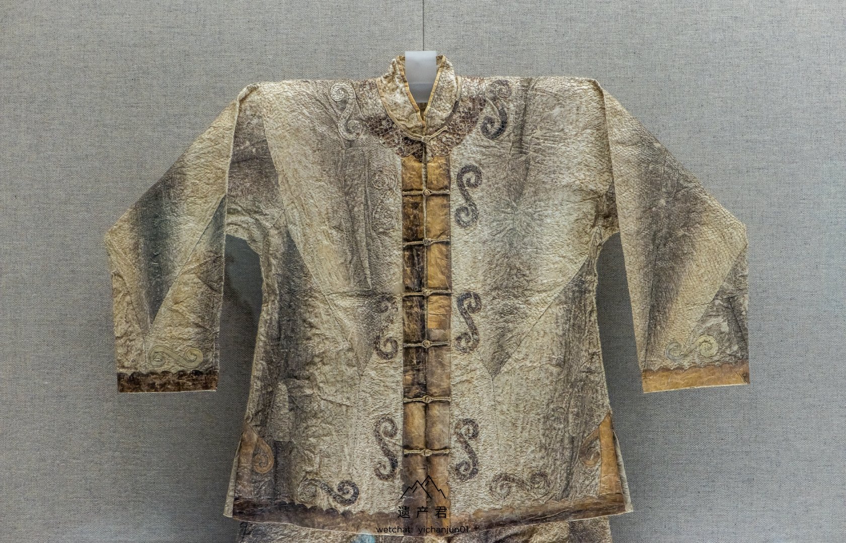 上海博物馆藏· 赫哲族贴花鱼皮男服_高清图集_新浪网