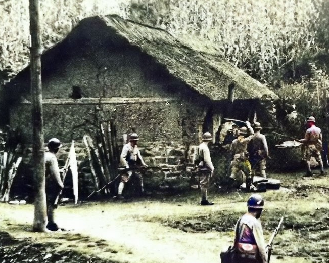 按照电视剧的套路,日军进行大扫荡的时候,那就是村民发挥聪明才智的