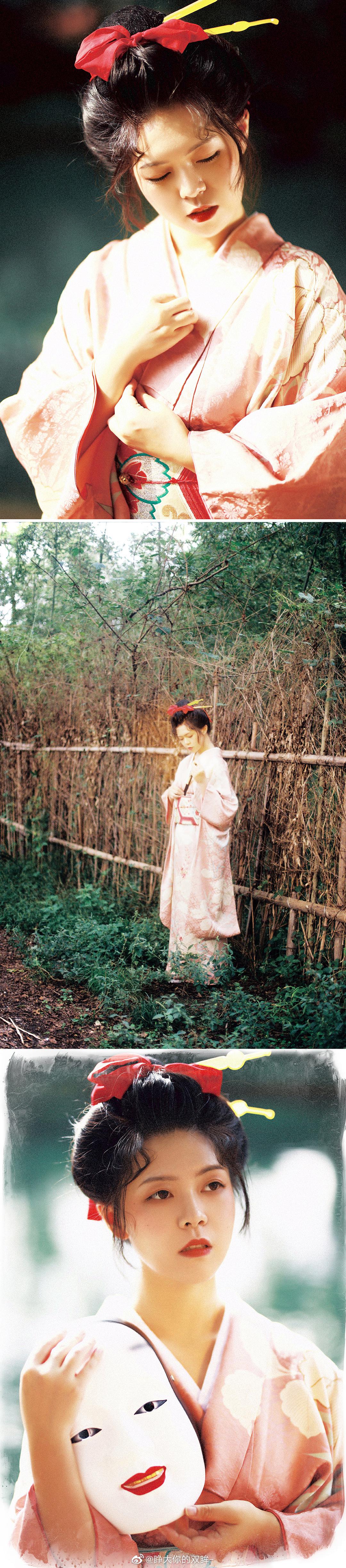 やっと わたくしはこの綺麗な振り袖を着した