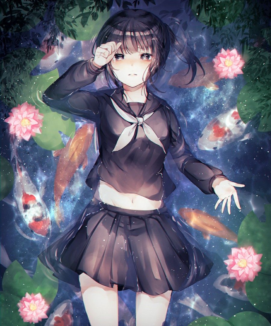 p站美图推荐——浸在水中特辑__财经头条