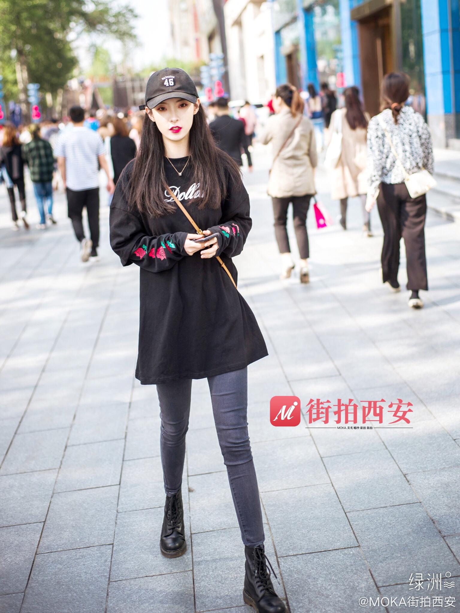 街拍西安_高清图集_新浪网