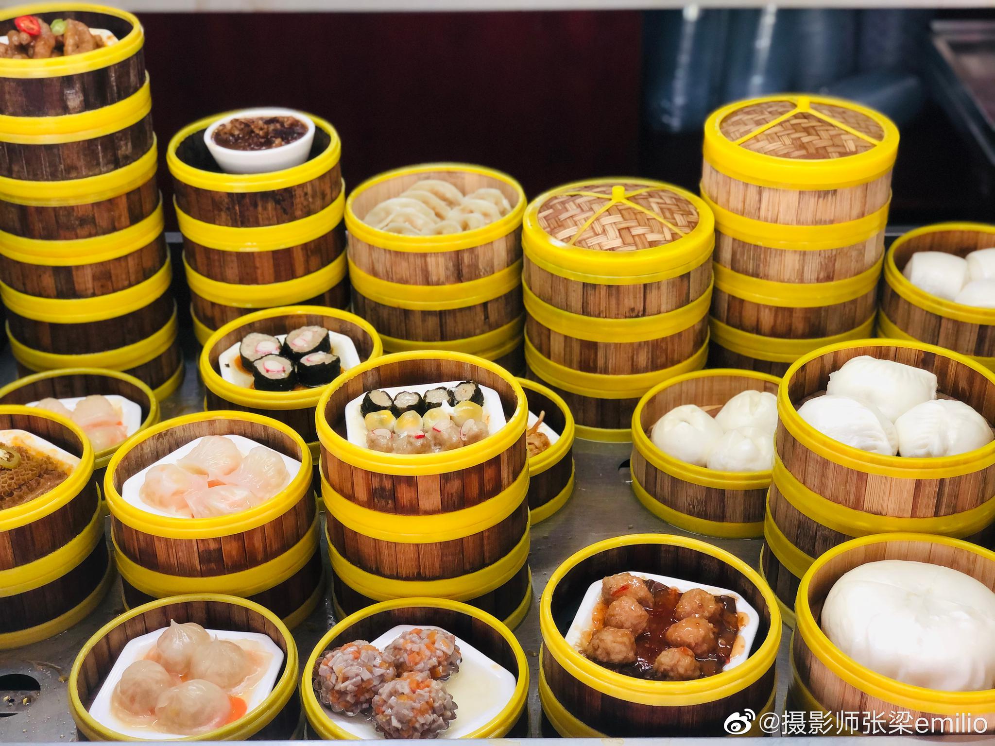 海南本地人的早茶店.品种丰富,味道不赖_高清图集_新浪网