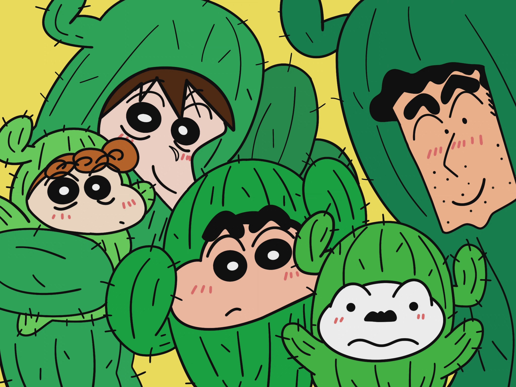 蜡笔小新电脑ipad壁纸 记得好评__财经头条