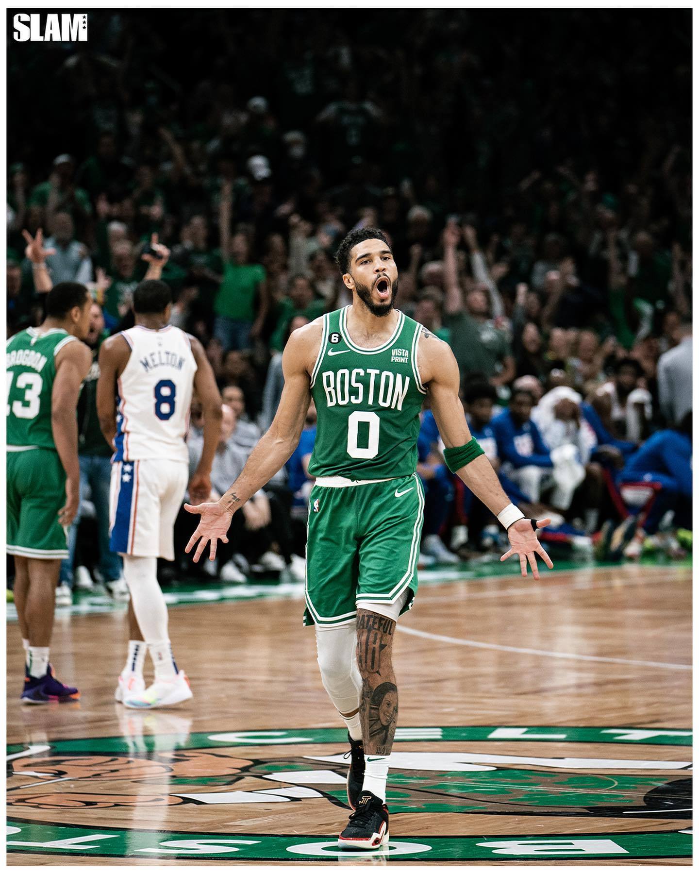 塔图姆面对掘金铁壁防守展现巨星成色关键时刻从不手软