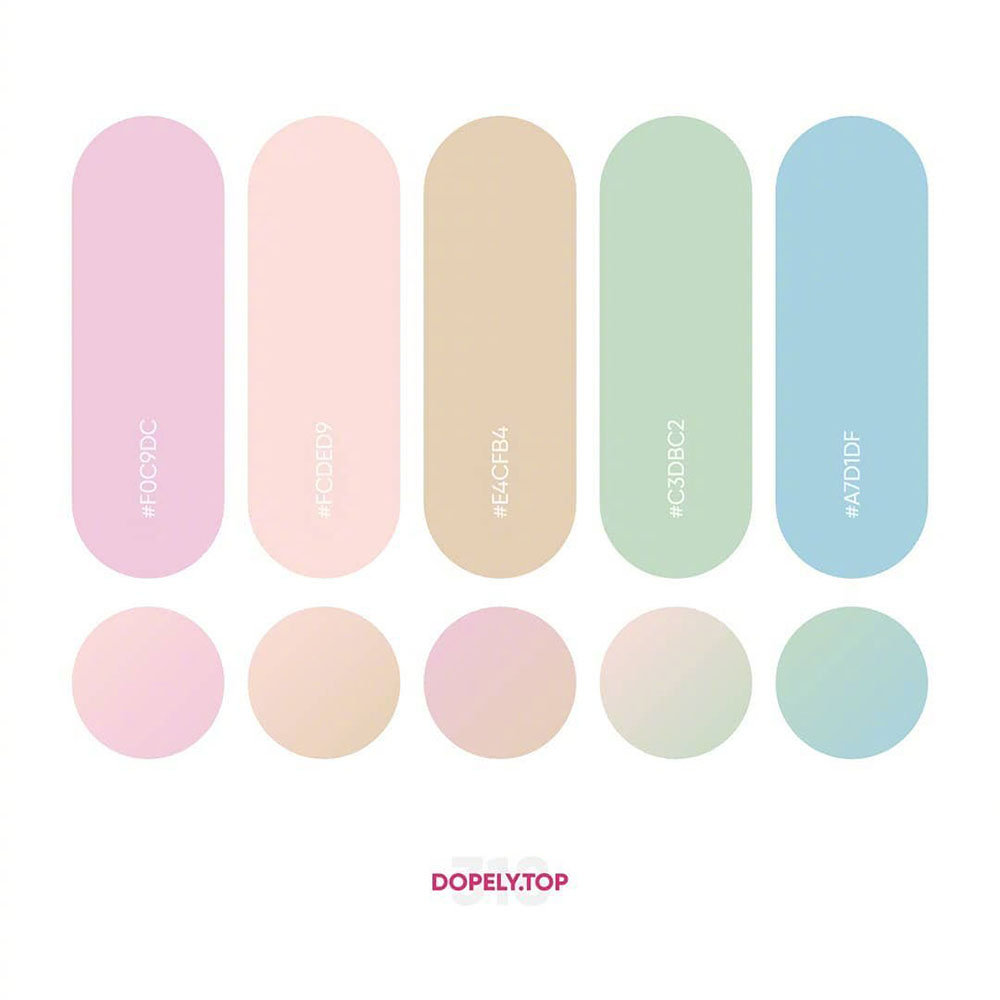 养眼!9组典雅舒适配色