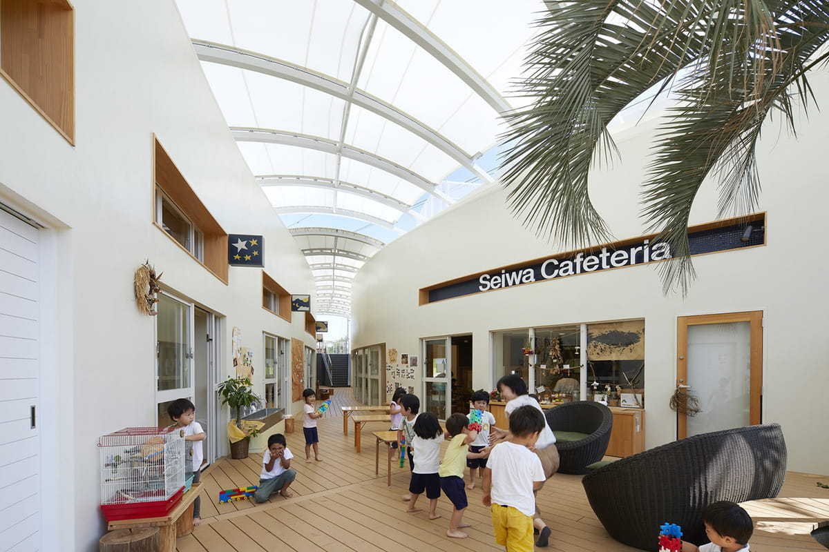东京清和幼儿园,老龄化背景下连接孩童与社区丨Naf Architect u0026 Design