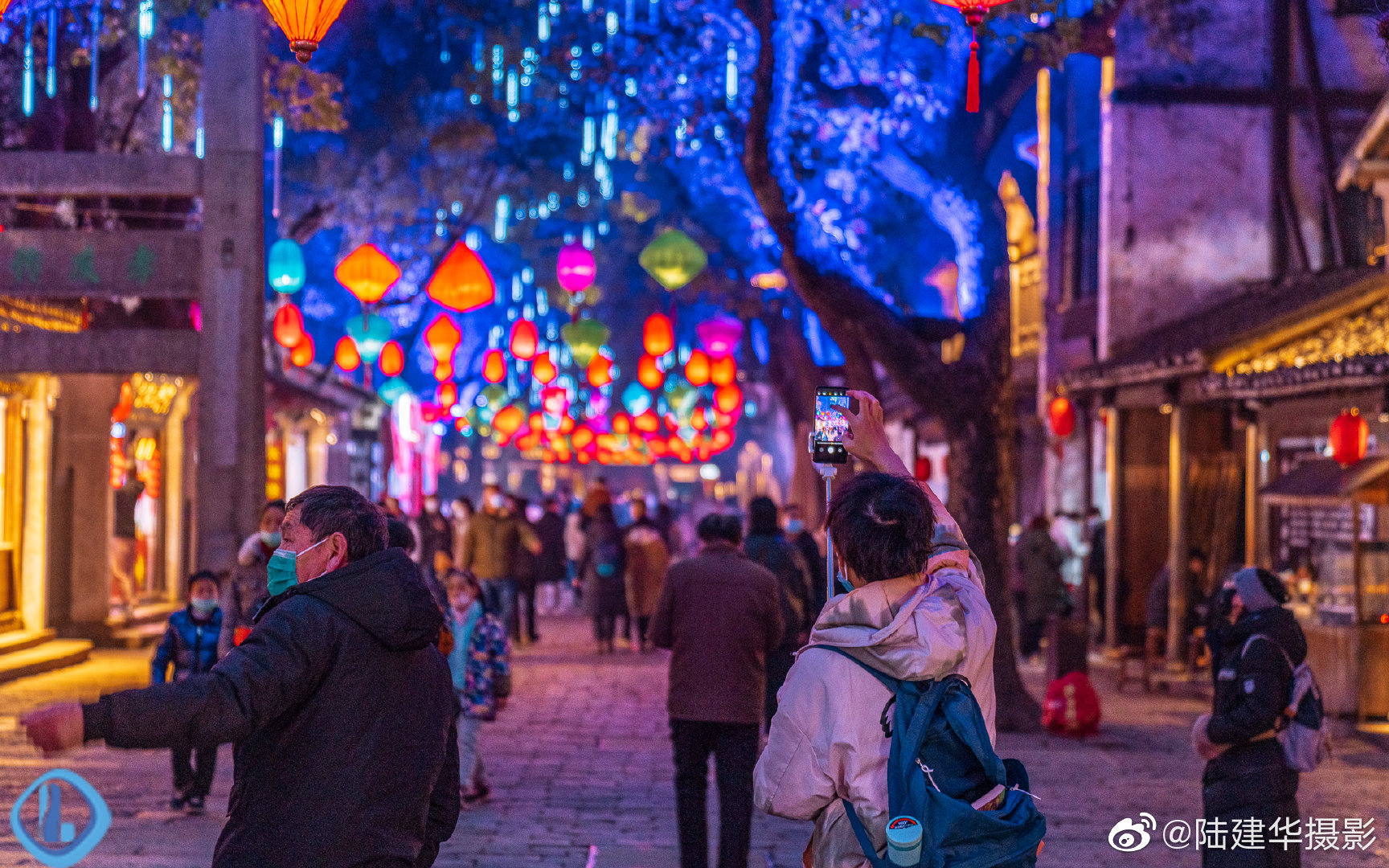 惠山古镇的元宵节
