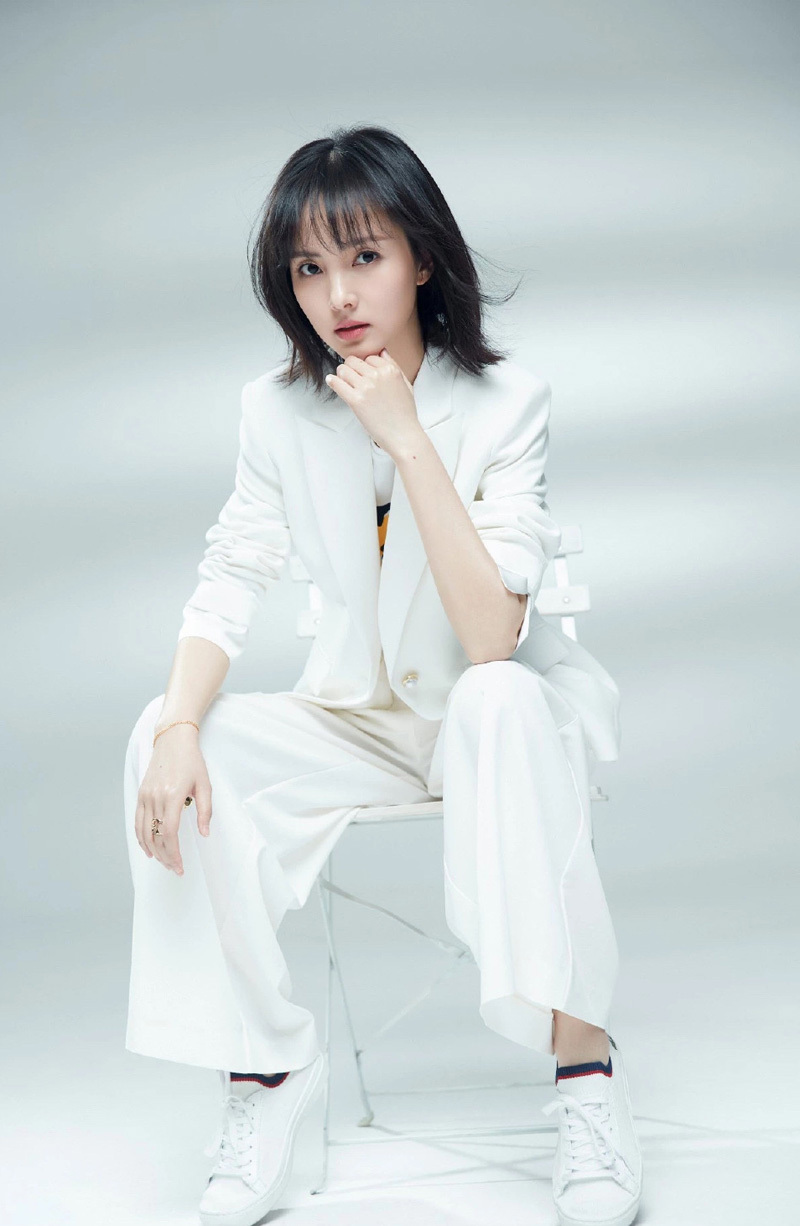 程小蒙清新优雅写真